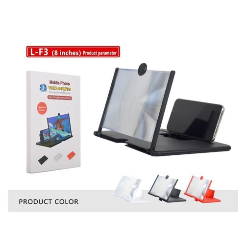 3D HD Mobile Phone Screen Amplifier - Foldable Video Enlargement Stand
