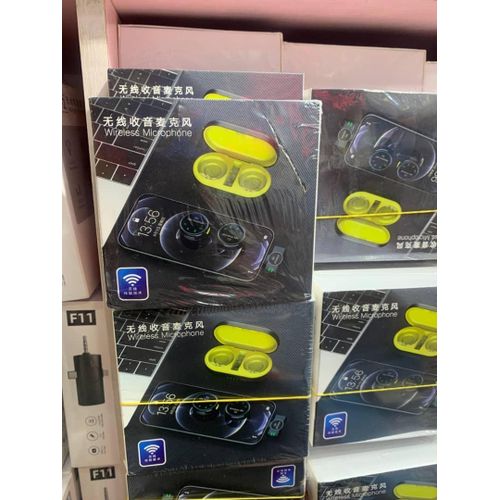 Magnetic Wireless Button Mic - S3 Magnetic Wireless 2in1 iPhone/Typec Noice Cancellation Mic