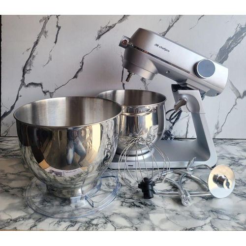JM-Chefpro 8L Dual Bowl Die Cast Industrial Stand Mixer-1800W