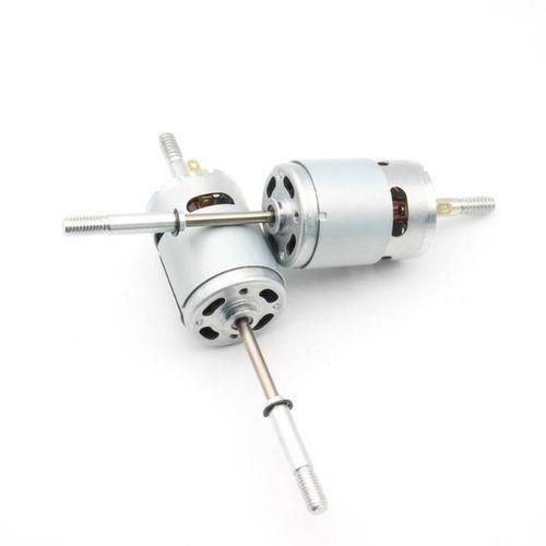 2pcs 12V-24V DC Electric & Solar Rechargeable Fan Motor