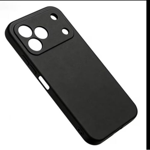 Spark 50 Silicone Phone Case & Pouch With Camera Protection - Scratch Resistance, Shockproof Protective Case - ( Black )