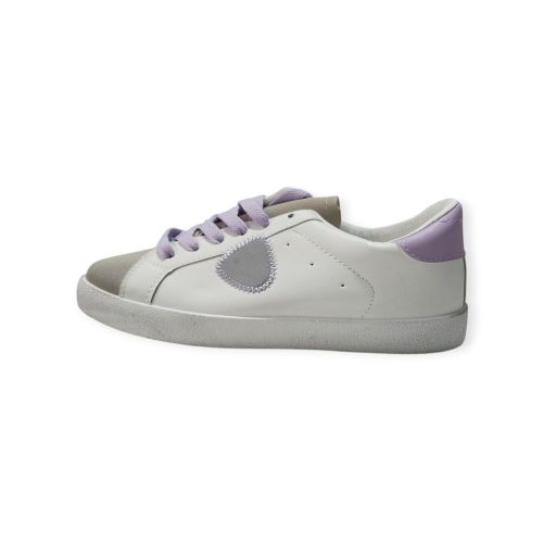 Girls Unisex Splash Stain Lace Contrast Trainers Sneakers