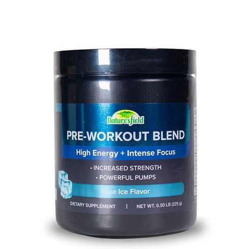 Pre Workout Blend Blue Ice Flavour 225g