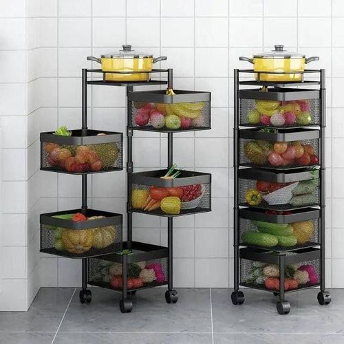 Square fruit rack