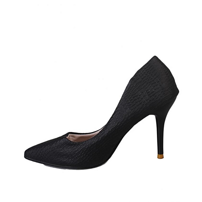 Fashion Croc  Court Shoes  Black Jumia com ng 