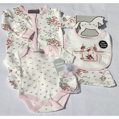 Baby Girls Fairytale 5 Piece Layette Set