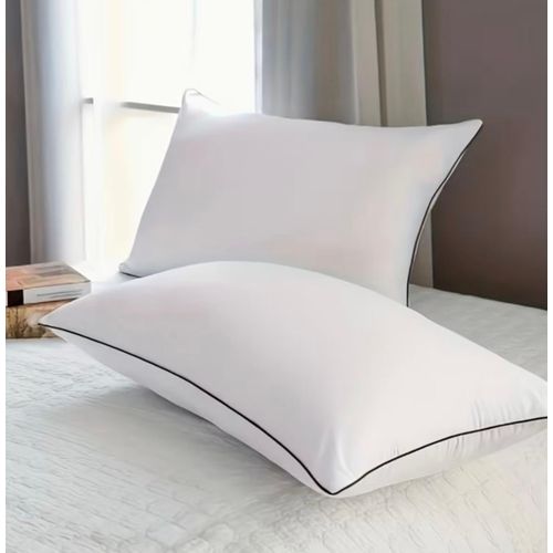 A Five-Star Hotel Series Quality Pillow - Provides Comfortable Neck Support, Quick Rebound Without Flattening, High Pillow Core, Anti-Allergy Ultra-Soft Down Alternative Microfiber Filling, Suitable for Back, Stomach, Or Side Sleepers