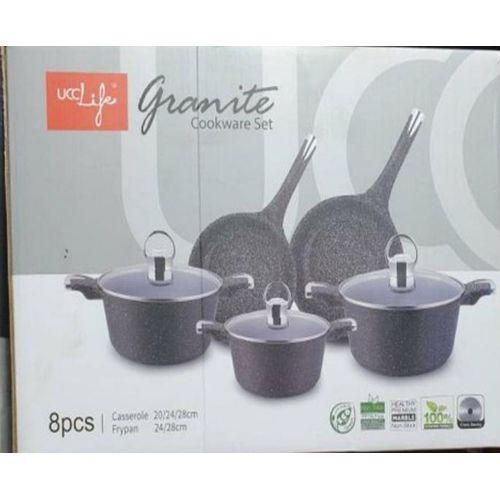 3 Set of Pot Set With 2 Fry Pan