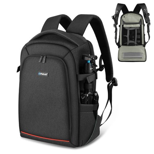 Portable Dual Shoulders Backpack Handheld PTZ Stabilizer Camera Bag with Rain Cover