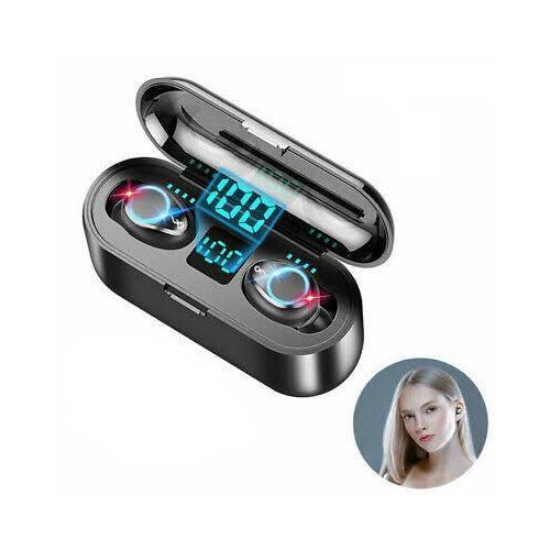 F9 Max True Wireless Pure Bass Bluetooth Earbuds Headsets