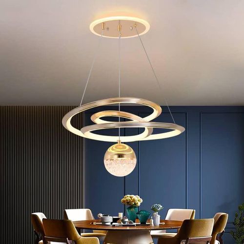 modern classic Luxury 3 colour Ceiling drop chandelier
