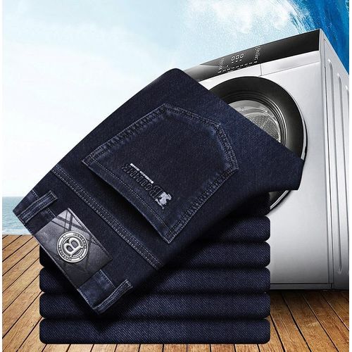 Mens Quality Smart Blue Stock Jeans Trouser For Men