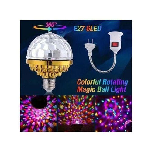 COLOURFUL LED ROTATING MAGICAL BALL LIGHT