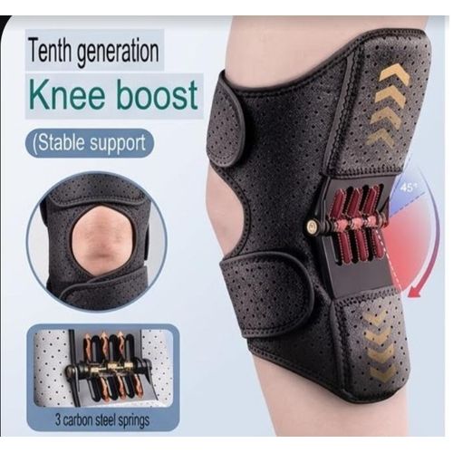 2026 Upgraded Knee Support Booster Pad Walking assistance Flexible Spring Knee Brace for Osteoarthritis, Walking Assistance, Gym, Running & Daily Joint Protection Upgraded knee brace, osteoarthritis support, flexible knee support, running knee protector