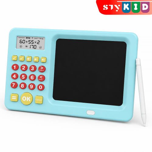 2 in 1 Children Mental Arithmetic Writing Board Drawing Board ABS Plastic Educational Toy for Kids 3+ Yrs