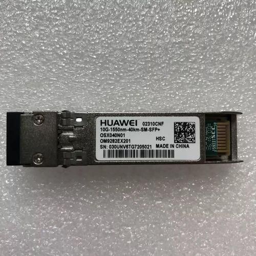 Huawei SFP+, Huawei 10G SFP+, OSX040N01, 02310CNF, 10G SFP Optical Module, 10G SFP+ Optical, 10GBASE-ER SFP+, 1550nm SFP+, 40KM SFP+, 40KM Fiber Optical Module, Single Mode SFP+, SMF SFP Module, LC Duplex SFP+, Gigabit Fiber Module