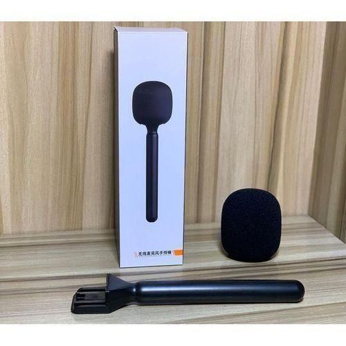 Wireless Microphone Handheld Adapter Stick Interview Handle Mount for DJI Mic MiniMic 32Pocket 3 Rode Wireless GO II Hollyland Lavalier Mic Stand Holder for Vlogging Reporting