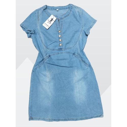 Super quality ladies luxury jeans short gown