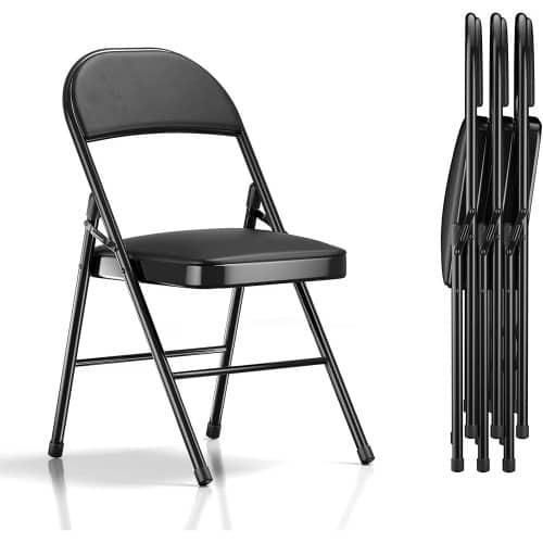 Folding Chair With Padded Fibre