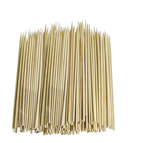 100Pcs 6Inches Short Multi Purpose Cocktail/Fruit/Suya Picks Skewers Stick