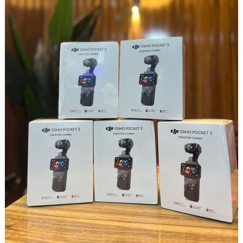 DJI Osmo Pocket 3 Creator Combo – Professional 4K Handheld Gimbal Camera for Vlogging, Content Creation & Cinematic Videos