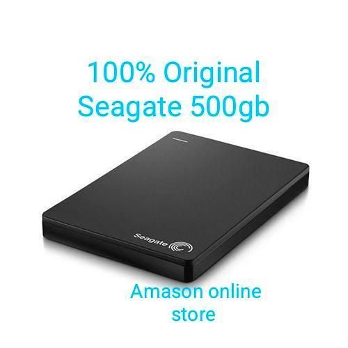100% Genuine Original BackUp Plus Slim 500gb Portable Storage Drive