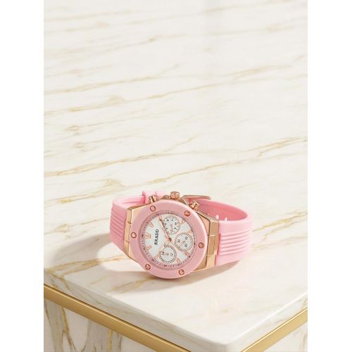 Luxury Silicone Chronograph Style Women’s Watch