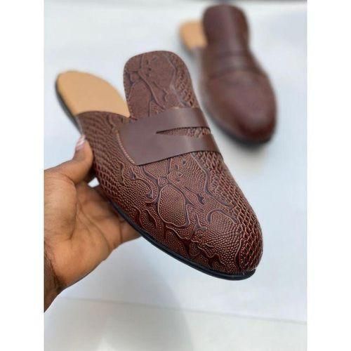 Exclusive Men's Half Shoe - Brown