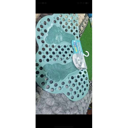 1 Unique leg shape anti slip bath mat, Super Absorbent Shower Bath