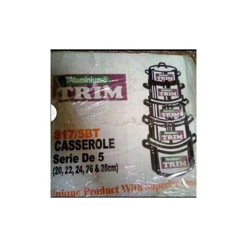 Tower 5 Big Set Cooking Pot - 5Pcs (Tower)