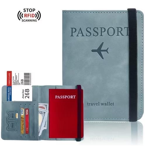 Premium RFID-Blocking Passport Holder