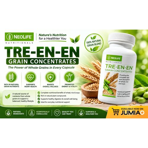 NeoLife TRE-EN-EN Grain Concentrates – Whole Grain Nutritional Supplement for Daily Wellness 120 Capsules