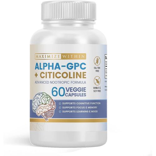 Alpha GPC + Citicoline 60 Capules