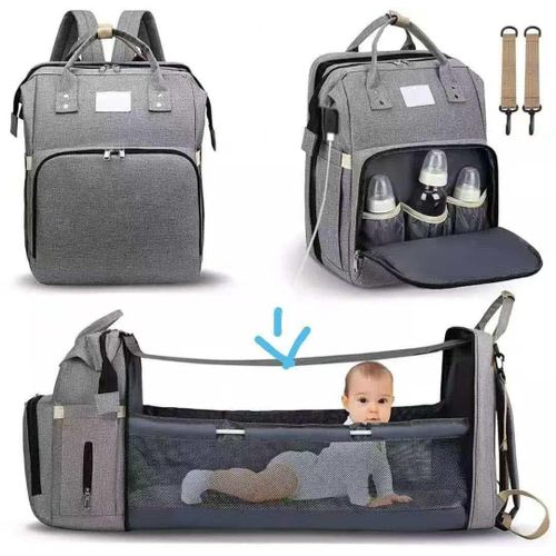 Waterproof Multipurpose Foldable Baby Bed And Diaper Bag