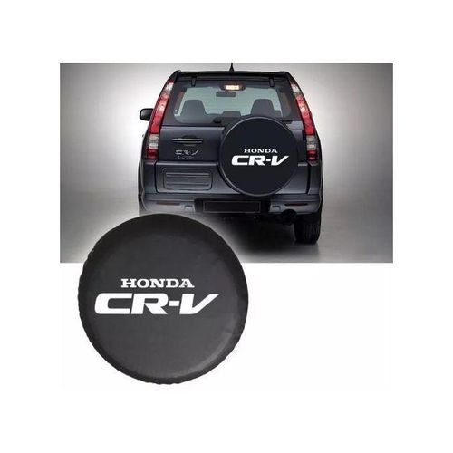Honda CR-V PVC-Leather Spare Wheel Tyre Cover Case – Waterproof Dust-Proof Soft Vinyl Shield for 14-Inch & 15-Inch Rims