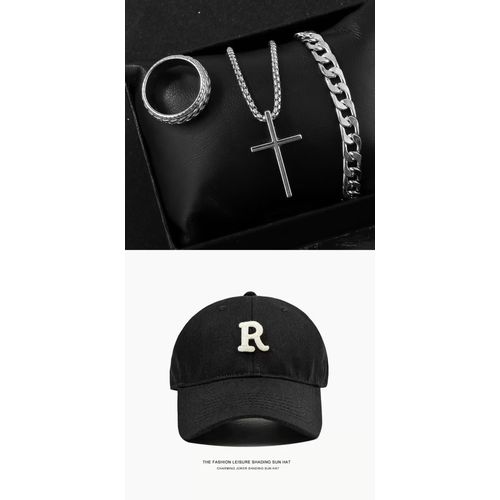 Unisex Baseball / Face Cap- Black