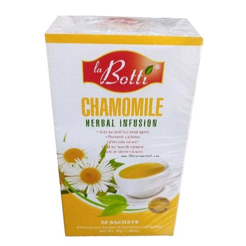 Organic Chamomile Tea With Herbal Infusion