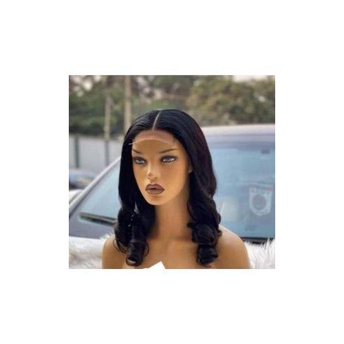 Silky Bounce curls wig with 4 by 4 closure