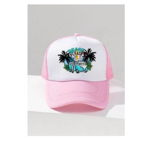 High Design Ladies Face Cap Pink