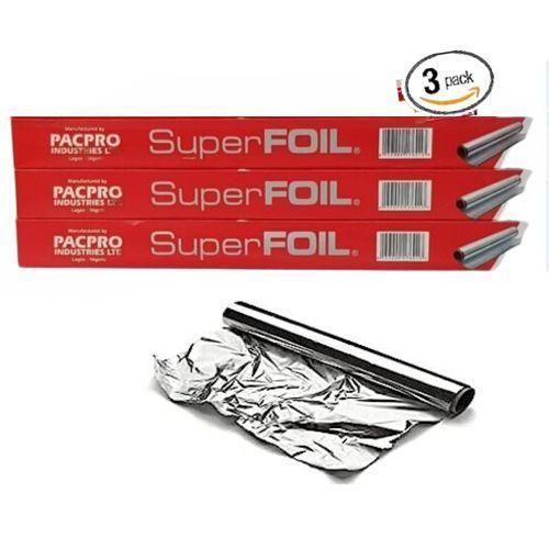 Quality aluminum foil (3 packs)