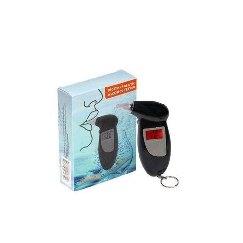 Digital LCD Alcohol Tester With Mouthpieces Breathalyzer