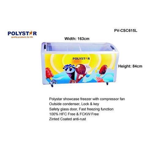 Ice Cream Showcase Chest Freezer