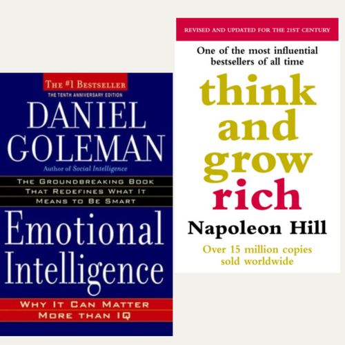 Think And Grow Rich – Napoleon Hill + Emotional Intelligence – Daniel Goleman (Combo Pack)