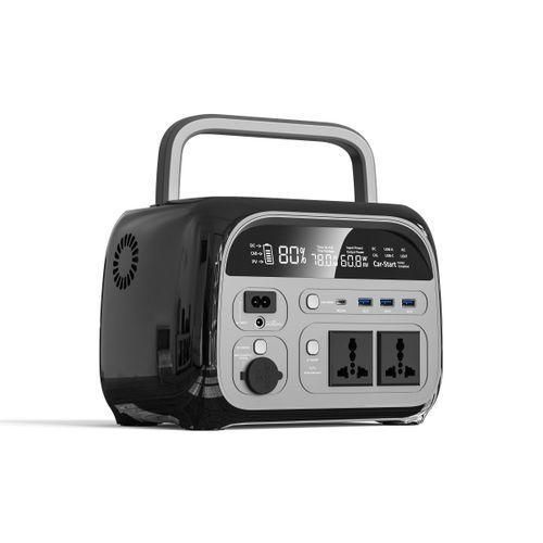 ZIMPOW 600W / 234Wh Portable Solar Power Station - Lithium Iron Phosphate Battery, Supports Wireless Charging / Camping / Power Outage Emergency