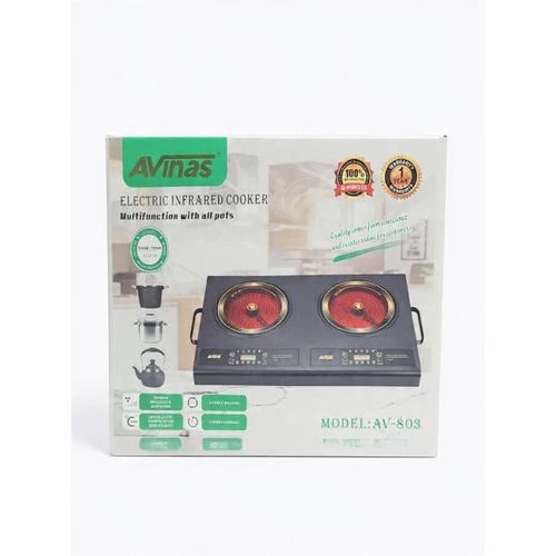 Double Burner Electric Infrared Cooker