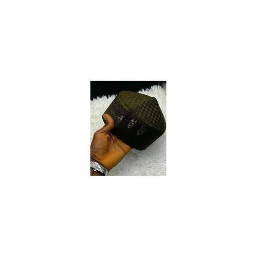 Sufi Muslim/Islamic Namaz Topi Jarad:For Men- Green