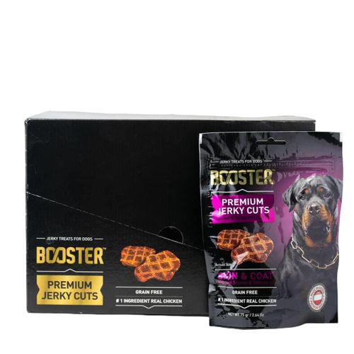 BOOSTER Premium Jerky Cuts dog treats (75g) ( box of 9 )