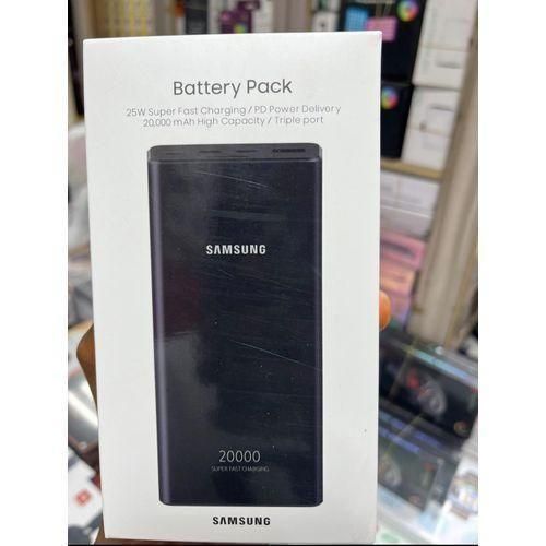 20000mAh Power Bank Triple Port - Battery Pack 25W Super Fast Charging, USB & PD Power Delivery 20,000 mAh High Capacity, Triple port.