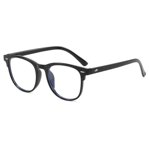 Black Frame Blue Light Blocking Glasses - Comfortable for Long Screen Time