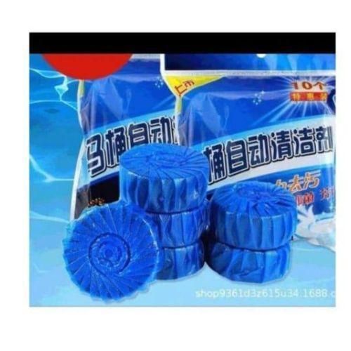 Toilet Bowl Cleaner Tablets Stain Remover Bathroom Flush